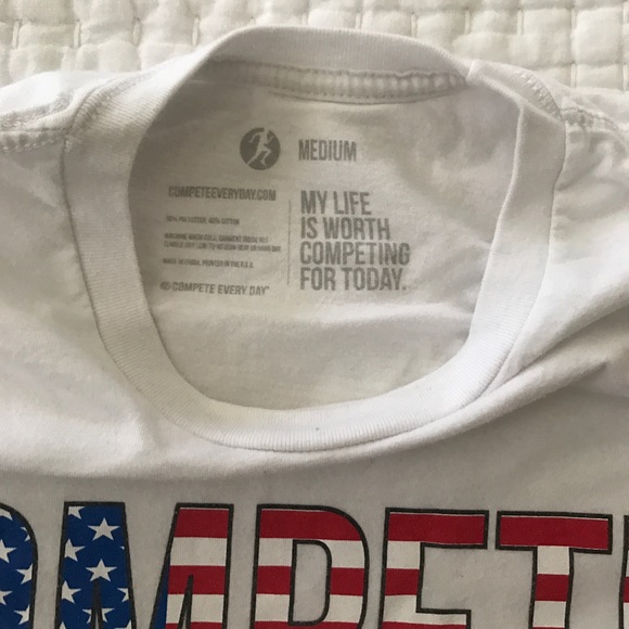 Men's Compete Everyday CED America tee - Picture 3 of 4